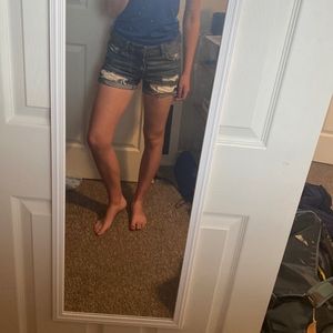 Womens low rise American eagle shorts
